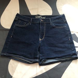 Old navy dark denim shorts